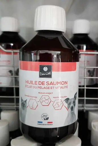 huile de saumon LES RECETTES DE DANIEL 250ml - 500ml