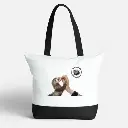 sac en toile zippé