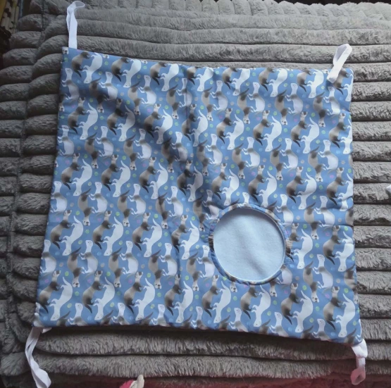 hamac carré et hamac double motif furet (Carré)